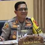 Kapolres AKBP Teguh PriyoWasono Pimpin Konferensi Pers Akhir Tahun 2023