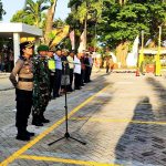 Kapolsek Densel Pimpin Apel Gelar Pasukan Pengamanan Malam Tahun Baru 2024