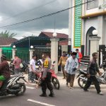 Polres Badung Gelar Personel Amankan Pelaksanaan Sholat Jumat