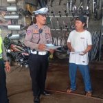 Cegah Penggunaan Knalpot Brong, Unit Kamsel Imbau Pengusaha Knalpot !!