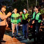 Cegah Aksi Premanisme Dan 3C  Menjelang Nyoblos Polsek Kuta Laksanakan Blue Light Patrol