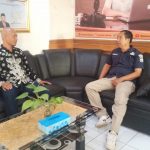 Cegah Hoaks Kasatgas Humas Koordinasi di Kantor Bawaslu
