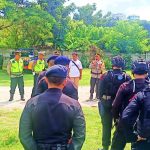 Pengamanan Kampanye Tatap Muka Caleg DPD-RI dan DPRD di Wantilan Quari, Jimbaran