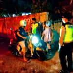 Blue Light Patrol: Upaya Polsek Dentim untuk Menjamin Keamanan dan Kondusifitas Wilayah