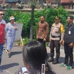 Kapolsek Mengwi Pantau TPS Tempat Menko Marves Menyalurkan Hak Pilihnya