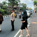 Polres Badung Hadir Berikan Rasa Aman Giat Ibadah Umat Kristen