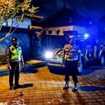 Tetap Laksanakan Blue Light Patrol Hingga Subuh: Polsek Dentim Pastikan Keamanan Tahap Hitung Suara