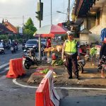 Personel Polantas Tergelar Diseluruh Jalur. Demi Lancarnya Arus Lalu Lintas