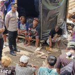 Polsek Kuta Utara Kembali Gelar Jumat Curhat Dengar Keluhan Pekerja Bangunan