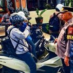 Poksek Mengwi Gelar Razia Depan Mako Polsek