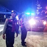 Pawas Pimpin Patroli Antisipasi Tindak Kejahatan Wilayah Polsek Petang