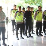 Kapolres AKBP Teguh Priyo Wasono Pimpin Langsung Pengamanan Kampanye Hari Terakhir