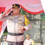 Kapolresta Denpasar Pimpin Apel Pergeseran Pasukan Pengamanan Pemungutan Suara Pemilu2024