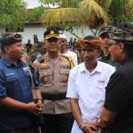 Kapolres AKBP Teguh Priyo Wasono Bersama Forkopimda Badung Kunjungi TPS