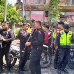 Pastikan Pelaksanaan Pleno Tingkat Kecamatan Lancar TNI-POLRI Laksanakan Patroli Gabungan.