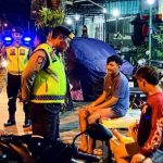 Tingkatkan Pengamanan, Satsamapta Polres Badung Melaksanakan Patroli Biru