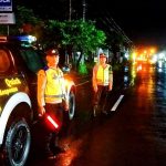Pastikan Situasi Kamtibmas Kondusif Bluelight Patrol Polsek Denbar Jamin Keamanan Tahapan Pemilu 2024