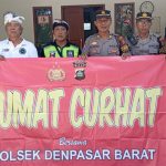Mempererat Kemitraan Bersama Pecalang Wirapraja, Polsek Denbar Gelar Program jumat Curhat