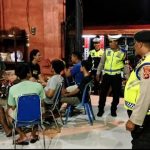 Patroli Gabungan Polres Badung Sambangi Balai Banjar