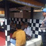 Sambangi Tokoh Adat Kapolsek Petang Ajak Masyarakat Jaga Kamtibmas