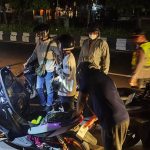 Gelar Patroli Blue Light Patrol, Polsek Densel Amankan 5 Unit Sepeda Motor