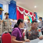 Kapolres AKBP Teguh Priyo Wasono Dampingi Pamatwil Ops Ketupat Tahun 2024 Cek Pos Pelayanan