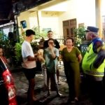 Blue Light Patrol Polsek Mengwi Sambangi Pemukiman Penduduk Rumah Kosong