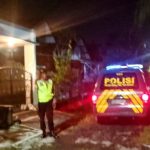 Ciptakan Kamtibmas Yang Kondusif, Polsek Abiansemal Rutin Gelar Blue Light Patrol