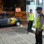 Antisipasi Kejahatan Skimming, Blue Light Patrol Polsek Abiansemal Sambangi Gerai ATM