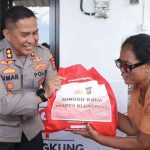 Minggu Kasih, Kapolres Klungkung Sambangi Warakawuri di Desa Akah.