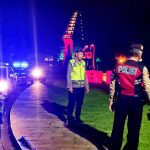 Blue Light Patrol Gabungan Piket Fungsi Sambangi Jalur Rawan Aksi Macet dan Kriminalitas