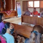 Polsek Kuta Selatan Gelar Jumat Curhat di Desa Kutuh, Berikan Imbauan Keamanan Jelang Mudik Lebaran