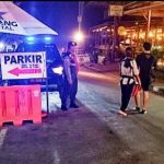 Patroli  Cahaya Biru Polsek Kuta Utara  Sambangi Kawan Wisata