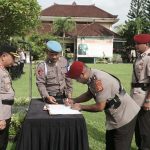 Polresta Denpasar Gelar Sertijab Kasat Reskrim Dan Kasat Binmas