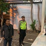 Patroli Biru Polsek Abiansemal Sambangi Bank BRI, Dialogis Dengan Satpam Bank