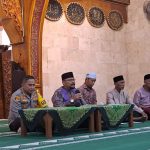 Kapolres Bersama Ketua MUI Kabupaten Klungkung Pimpin Rapat Kegiatan Tabligh Akbar dan Halal Bihalal.