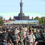 TNI-Polri Apel Gelar Pasukan Pengamanan KTT WWF Ke 10 di Bali