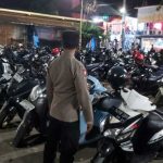 Polsek Kuta Utara Blue Light Patrol Cegah Gangguan Kamtibmas Di Parkiran Batu Bolong