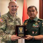 Perkuat Kemitraan Strategis, Kasad Temui Kasad Amerika Serikat