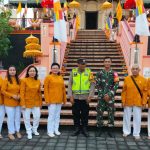 Wakapolres Klungkung Pimpin Pengamanan Hari Tri Suci Waisak 2568 BE Tahun 2024 Di Vihara Dharma Ratna
