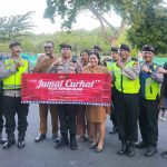 Polsek Kuta Giat Jumat Curhat Dengan Security Rumah Sakit Murni Teguh  Ajak Sama Sama Dukung Dan Sukseskan 10th WWF Bali 2024