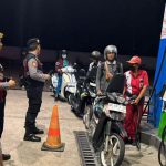 Sat Samapta Polres Klungkung Gelar Patroli Malam, Gencar Sambangi Obyek Vital