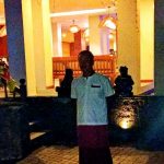 Blue Light Patrol Polsek Abiansemal Sambangi Villa Purama, Sampaikan Pesan Kamtibmas