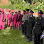 Penghormatan Terakhir, Polres Klungkung Gelar Upacara Perabuan Jenazah Secara Dinas Kepolisian