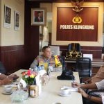 Jelang Pilkada Serentak Tahun 2024. Kapolres Klungkung Terima Audiensi dari KPU Klungkung
