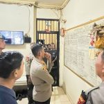 Sidak Ruang Tahanan, Ini Arahan Kapolres AKBP Teguh Priyo Wasono.