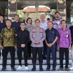 Kapolres Badung AKBP Teguh Priyo Wasono Terima Audensi KPU Dan Bawaslu Kabupaten Badung