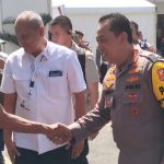 Kapolri Bersama Panglima TNI Kunjungi Posko Terpadu TNI-Polri
