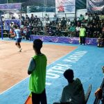 Polsek Nusa Penida  Amankan Kegiatan Turnamen Bola Voli Putra Karana The Angkal  Cup IV 2024