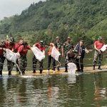 KKL Pascasarjana Unhan RI di Lokasi TMMD, 5.000 Pohon Ditanam dan Ratusan Bibit Ikan Disebar